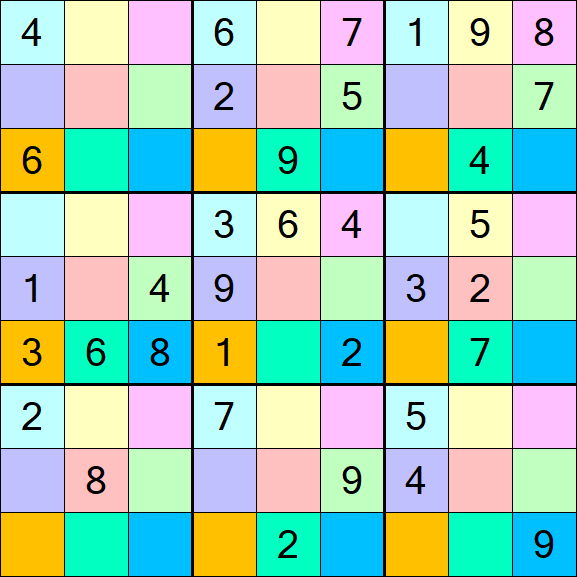 Sudoku DG - Mittel