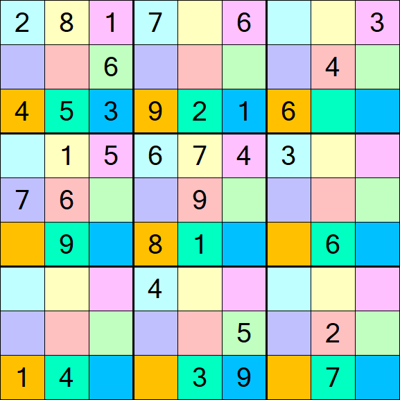 Sudoku DG - Mittel
