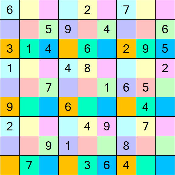 Sudoku DG - Mittel