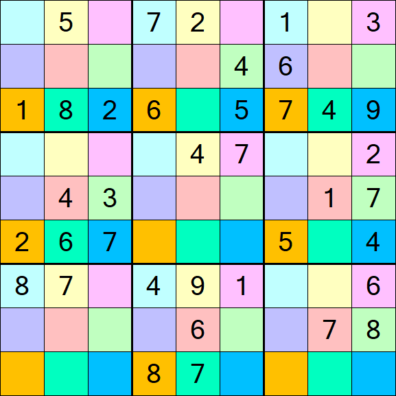 Sudoku DG - Moyen