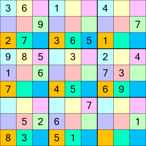 Sudoku DG - Moyen