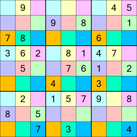 Sudoku DG - Moyen