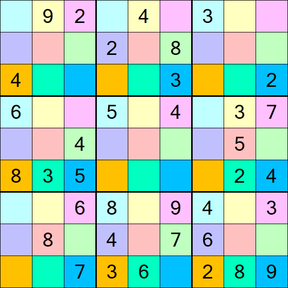 Sudoku DG - Mittel