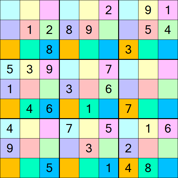 Sudoku DG - Mittel