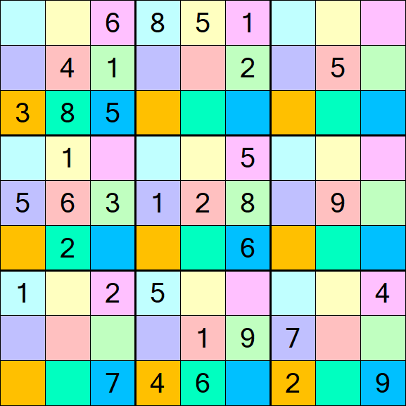 Sudoku DG - Mittel