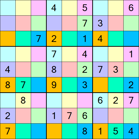 Sudoku DG - Mittel