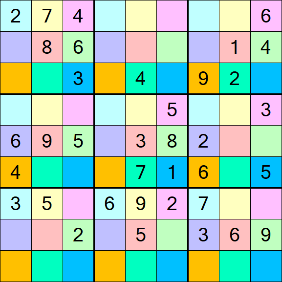 Sudoku DG - Mittel