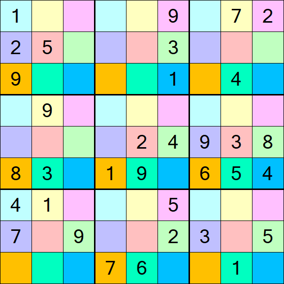 Sudoku DG - Mittel