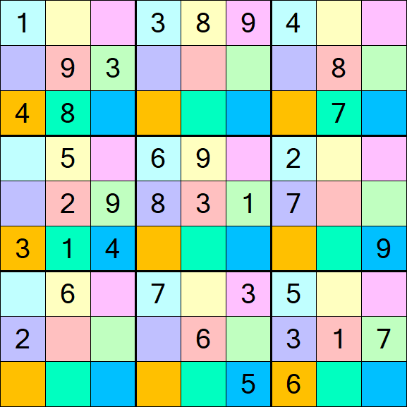 Sudoku DG - Mittel