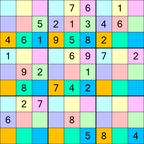 Sudoku DG - Mittel