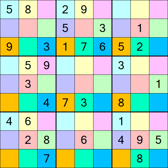 Sudoku DG - Mittel