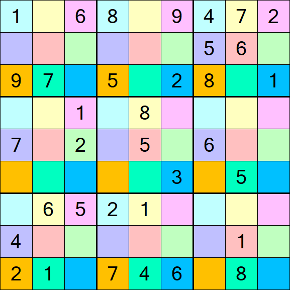 Sudoku DG - Moyen
