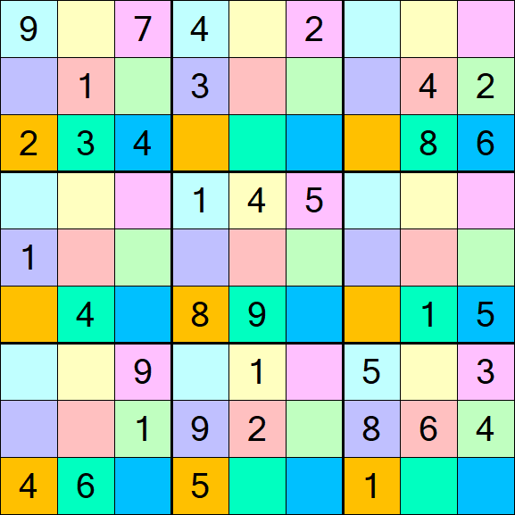 Sudoku DG - Mittel