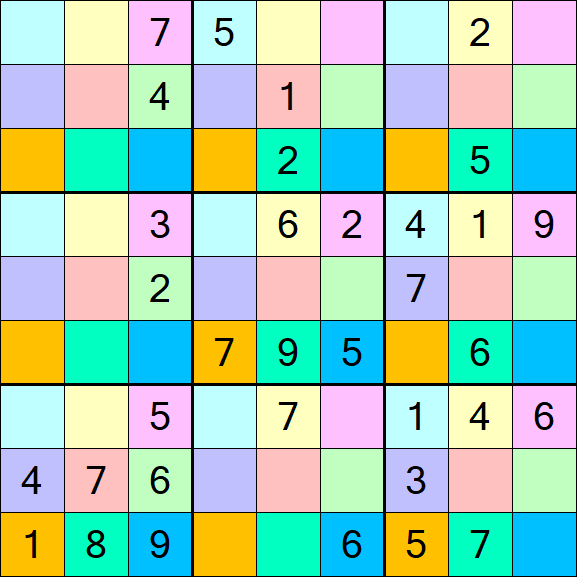 Sudoku DG - Moyen