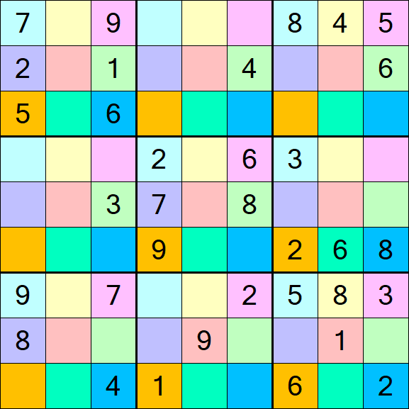 Sudoku DG - Moyen