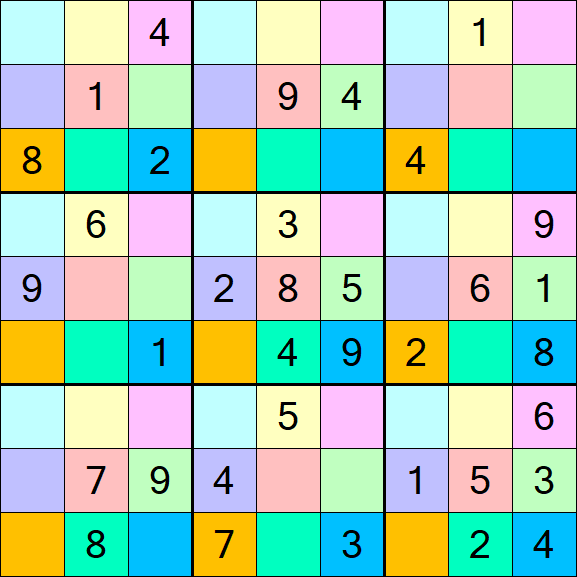 Sudoku DG - Medio