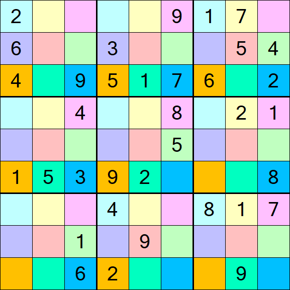 Sudoku DG - Mittel