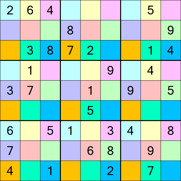 Sudoku DG - Mittel