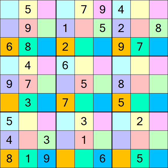 Sudoku DG - Mittel