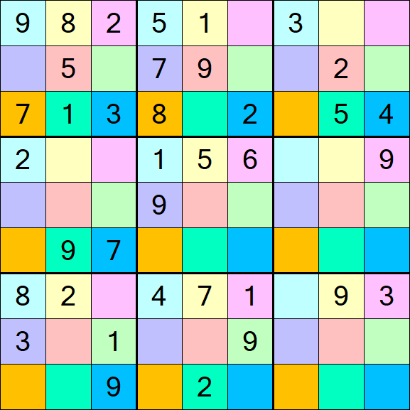 Sudoku DG - Mittel