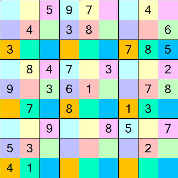 Sudoku DG - Mittel