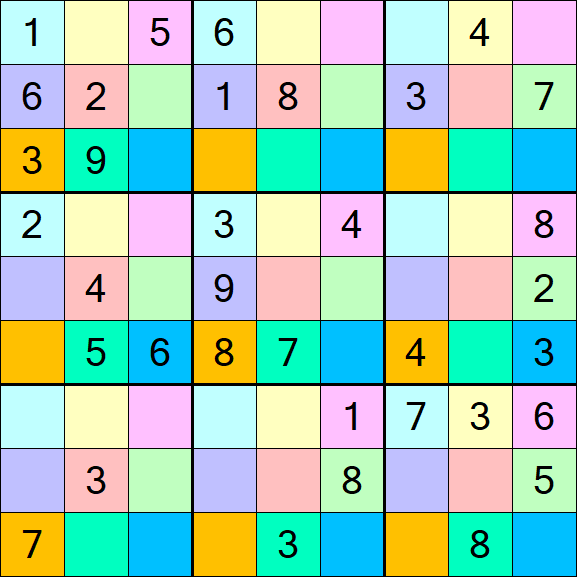 Sudoku DG - Mittel