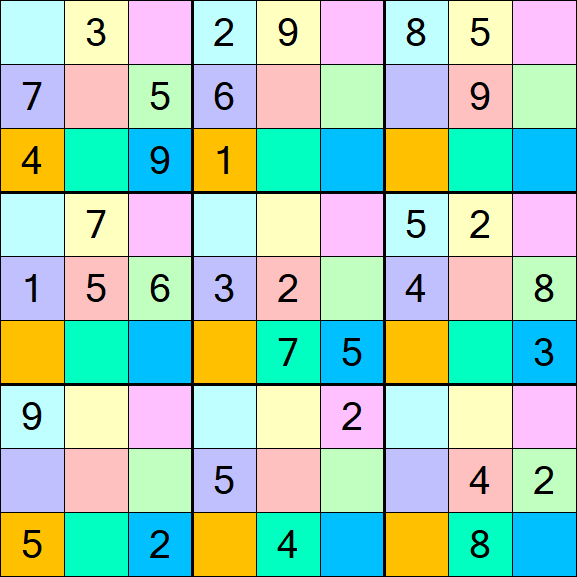 Sudoku DG - Mittel