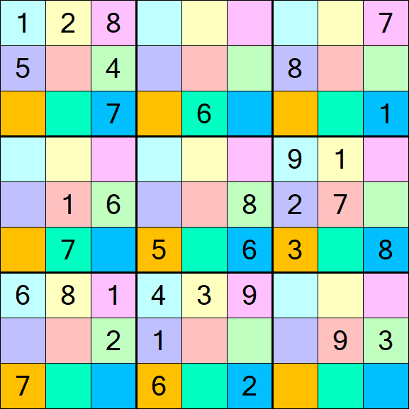 Sudoku DG - Mittel