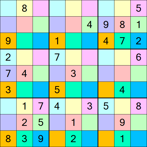 Sudoku DG - Mittel