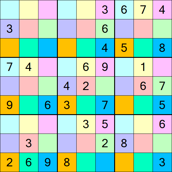 Sudoku DG - Mittel