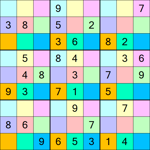 Sudoku DG - Mittel