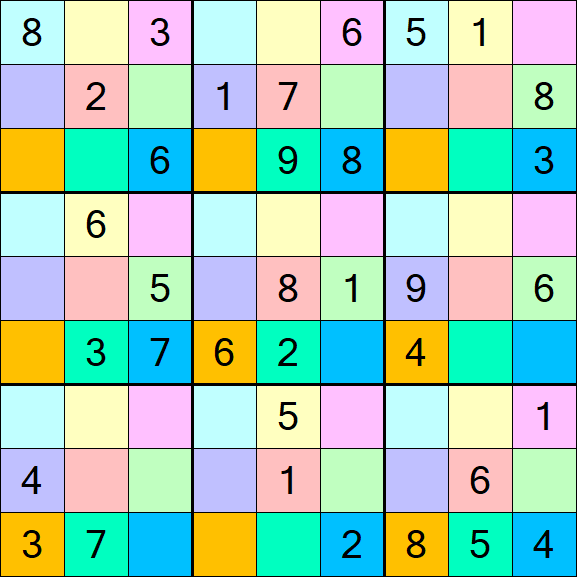 Sudoku DG - Mittel