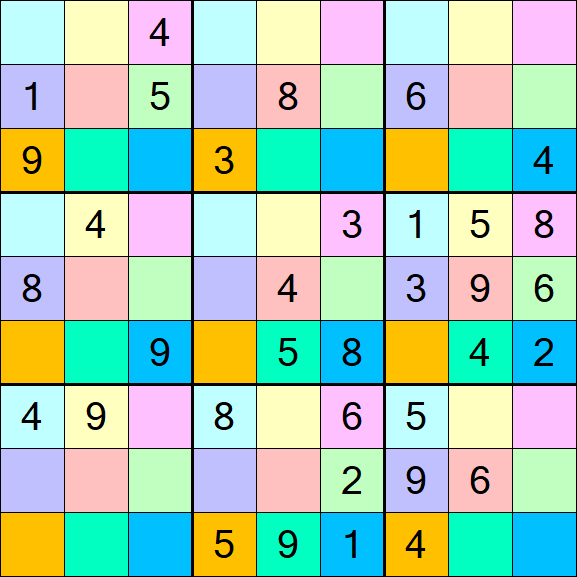 Sudoku DG - Mittel