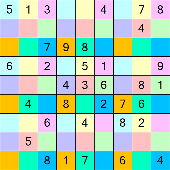 Sudoku DG - Mittel