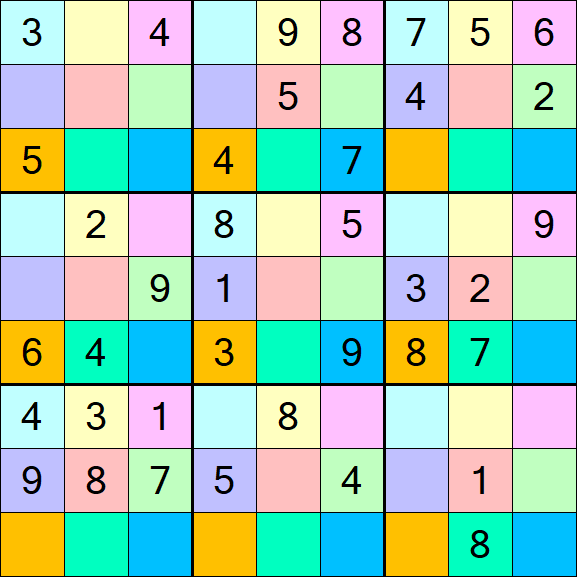 Sudoku DG - Mittel