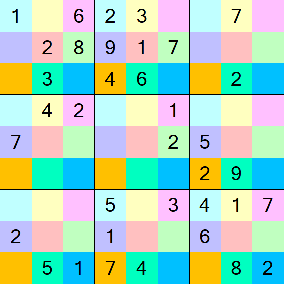 Sudoku DG - Mittel
