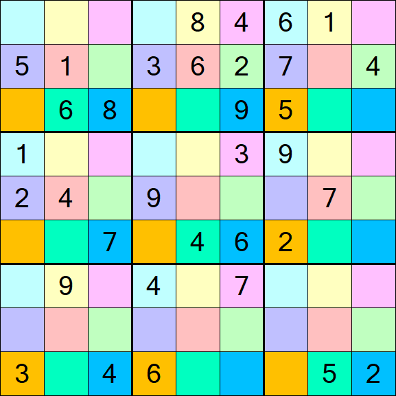Sudoku DG - Mittel