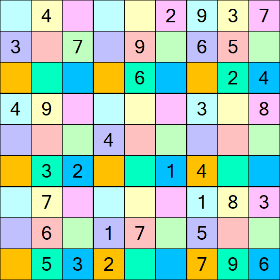 Sudoku DG - Mittel