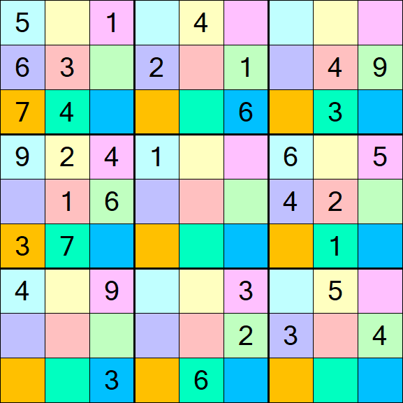 Sudoku DG - Médio