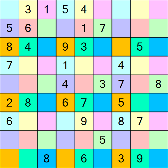 Sudoku DG - Moyen