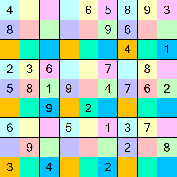 Sudoku DG - Mittel