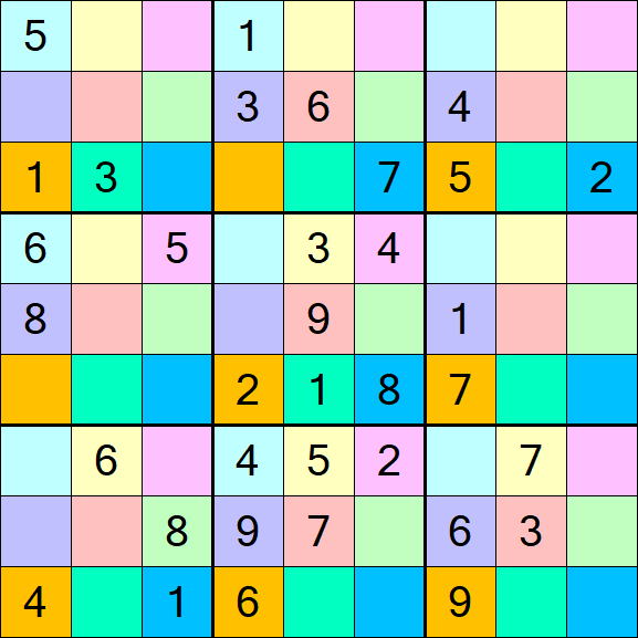 Sudoku DG - Moyen