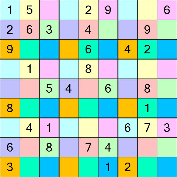 Sudoku DG - Mittel