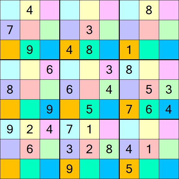 Sudoku DG - Mittel