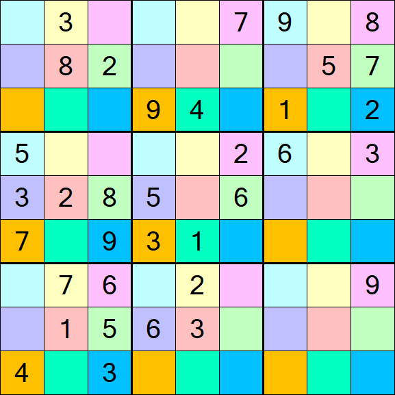 Sudoku DG - Mittel
