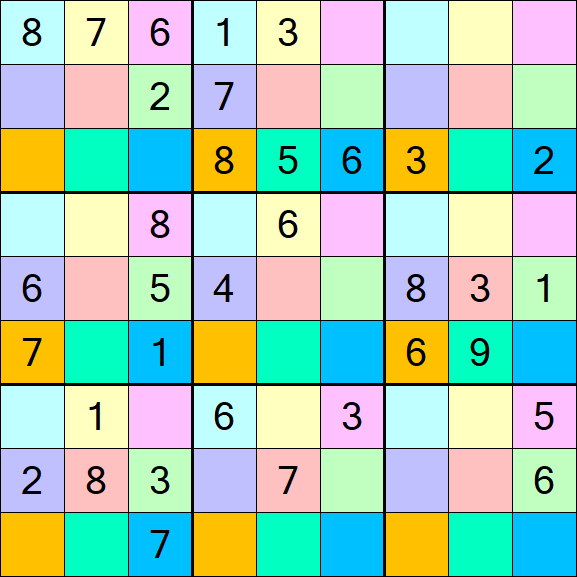 Sudoku DG - Mittel