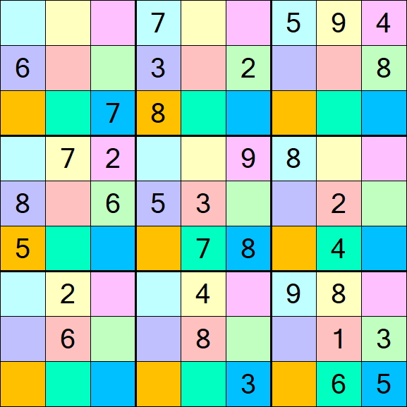 Sudoku DG - Mittel