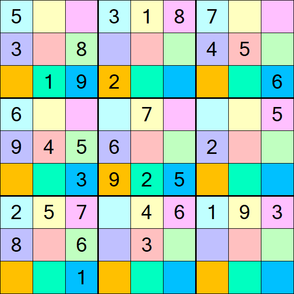Sudoku DG - Mittel