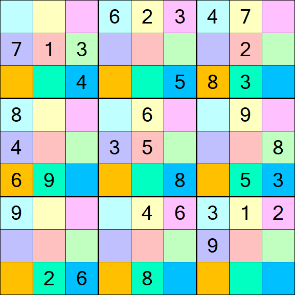 Sudoku DG - Mittel