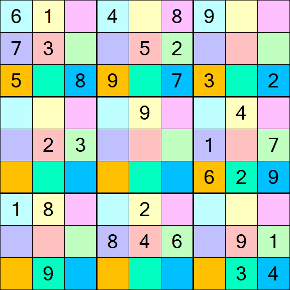 Sudoku DG - Mittel